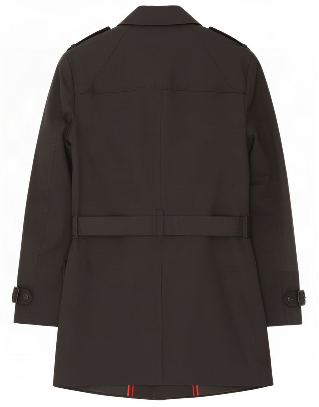 Męski trencz Hugo Boss EU 54 2XL Czarny poliester