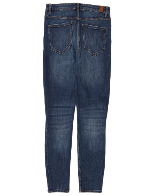 Damskie jeansy rurkowe Zara w trudnej sytuacji EU 36 XS W26 L28 niebieskie