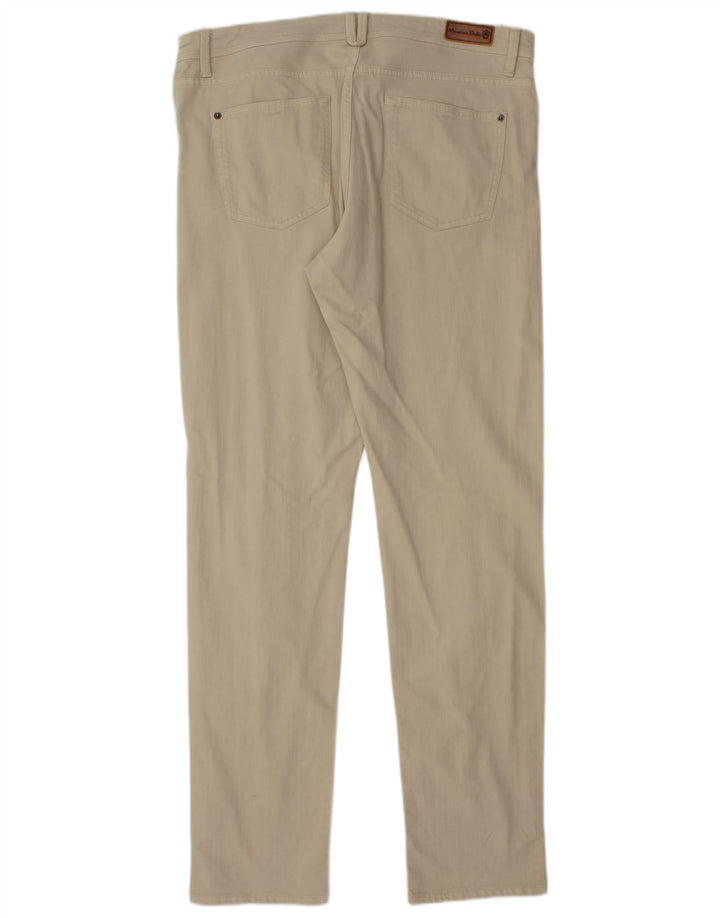 Męskie spodnie typu slim casual Massimo Dutti EU 44 Large W34 L34 Beżowe