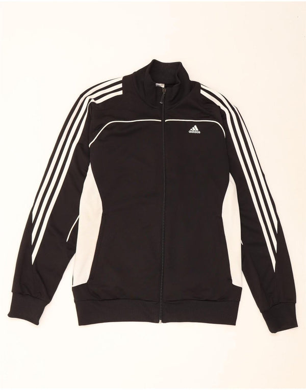 Męska kurtka dresowa Adidas UK 40/42 w kolorze średniej czarnej
