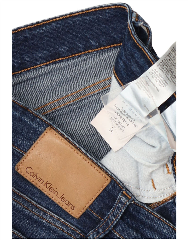 Męskie spodenki jeansowe Calvin Klein W31 Średnioniebieskie, bawełniane