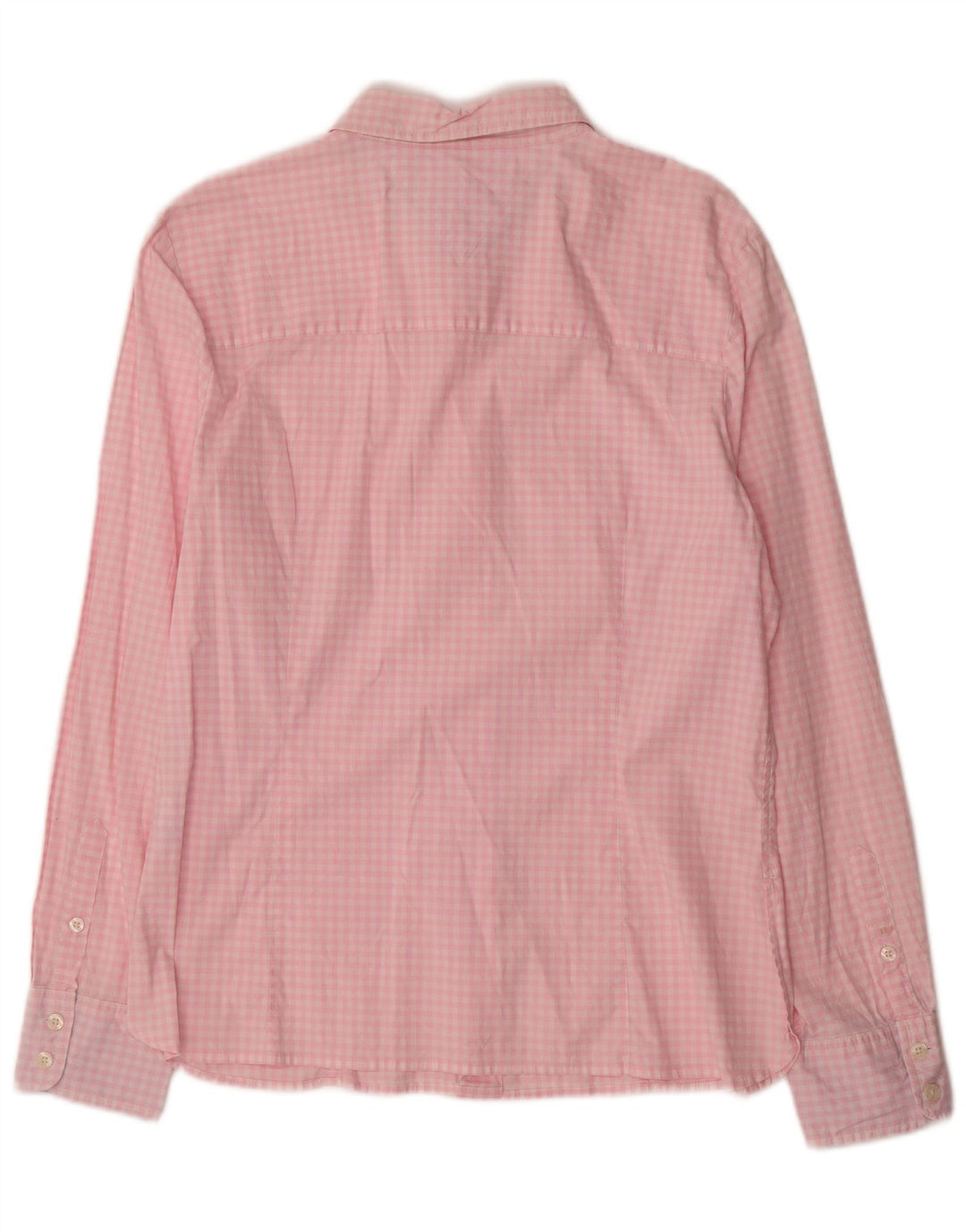 Koszula damska Tommy Hilfiger US 14 XL, różowa bawełniana kratka
