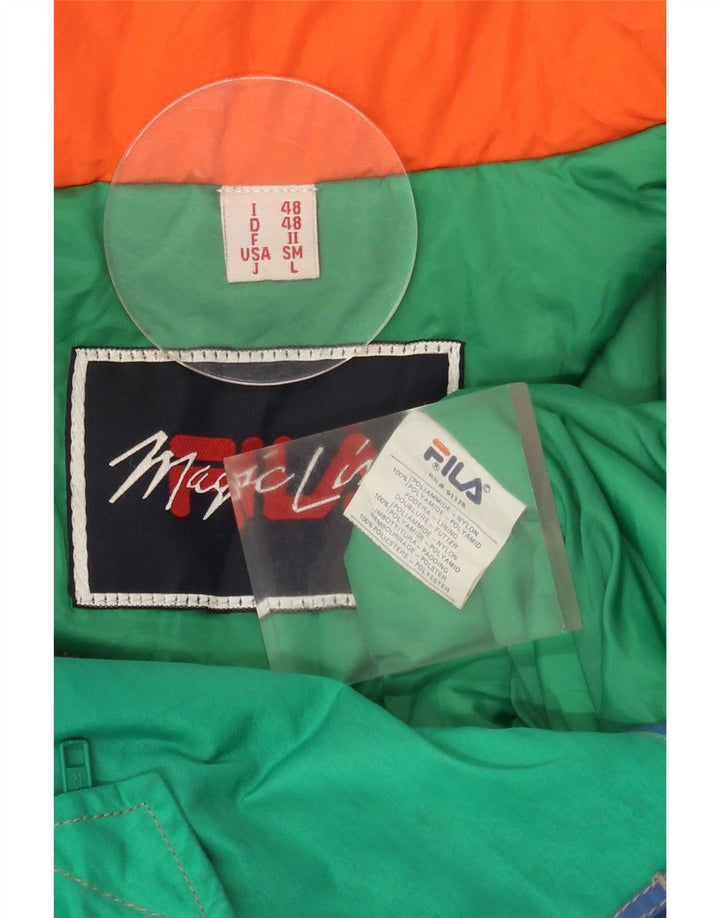 Fila Męski kombinezon narciarski Magic Line IT 48 Średni niebieski Kolorowy poliamid