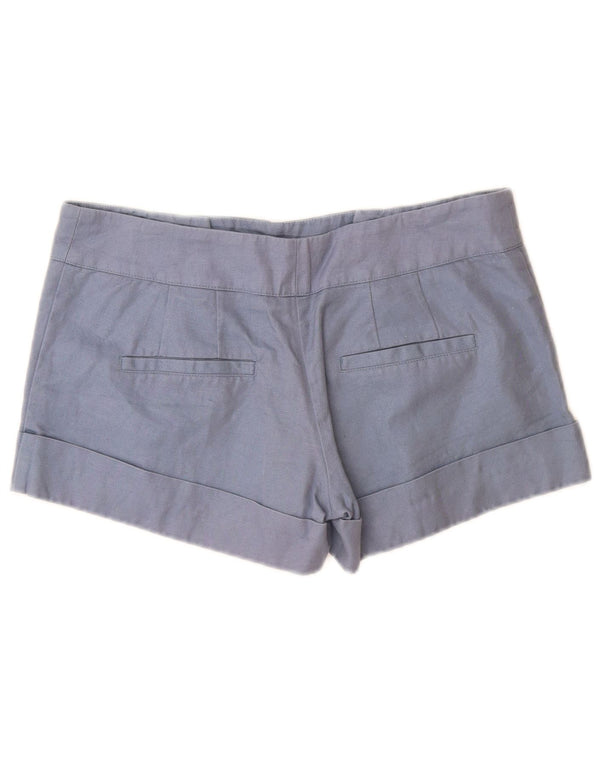 Topshop Damskie spodnie z niskim stanem UK 10 Small W30 Niebieska wiskoza