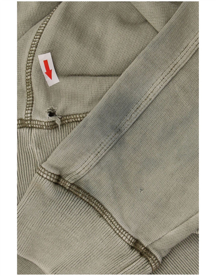 Męska bluza z grafiką Fat Face, duża, bawełniana w kolorze khaki