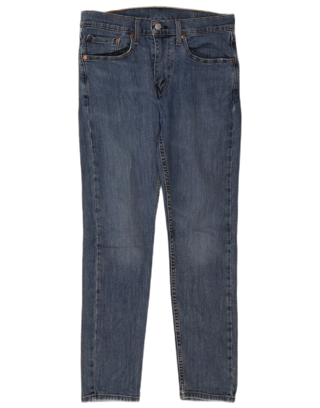 Męskie jeansy LEVI'S 512 Slim, zwężane, W31 L28, niebieska bawełna