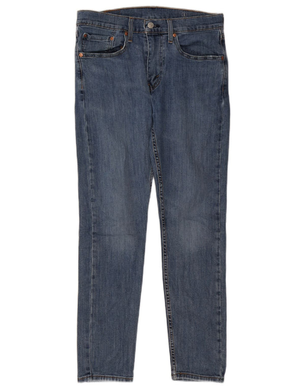 Męskie jeansy LEVI'S 512 Slim, zwężane, W31 L28, niebieska bawełna