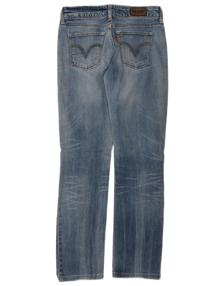 Damskie jeansy Levi's 571 w trudnej sytuacji W29 L31 Niebieska bawełna