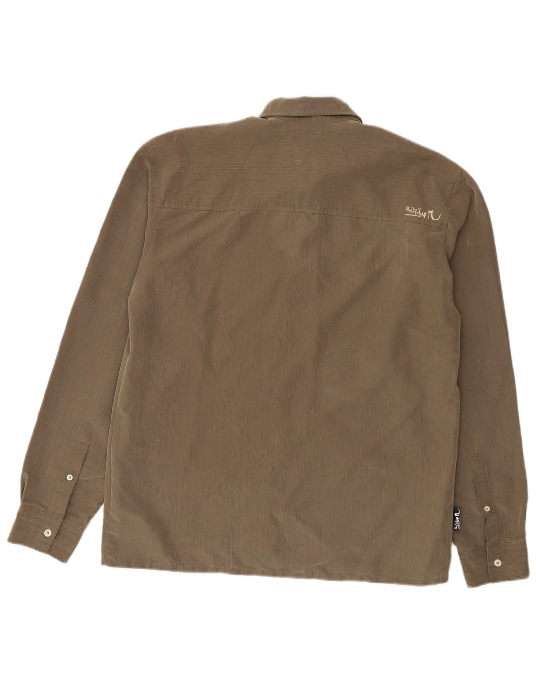 Koszula męska Quiksilver, duża, khaki, w prążki, modal