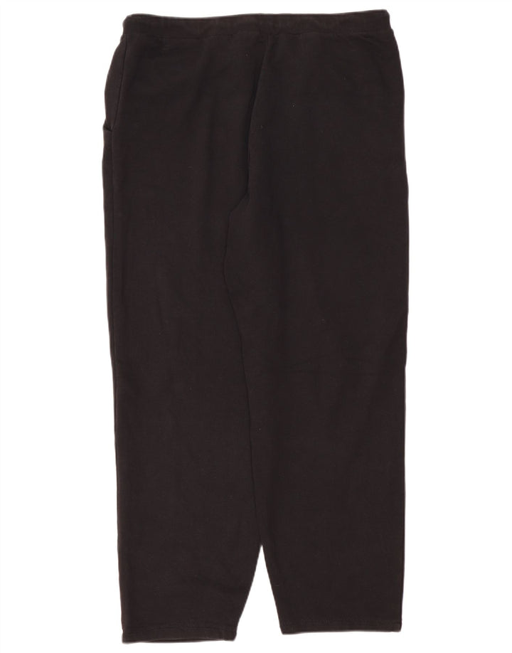 Damskie spodnie dresowe Superdry UK 16, duże, czarne