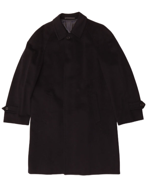 Płaszcz męski Dalton & Forsythe x Loro Piana IT 46, mała czarna wełna