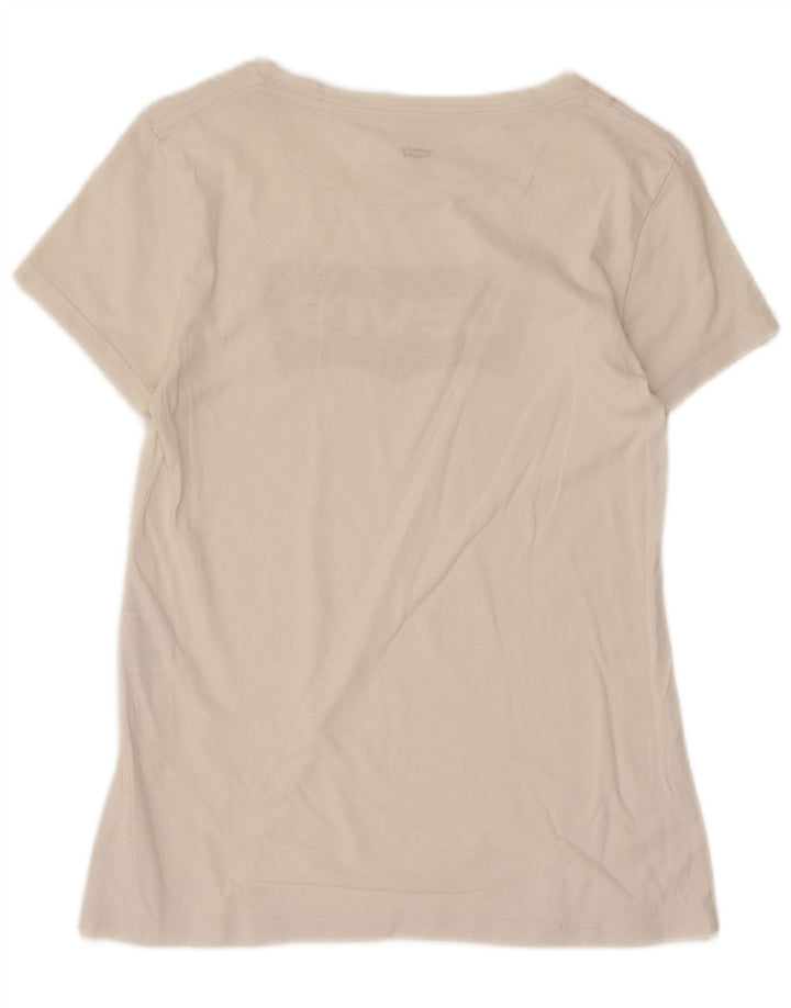 Damska koszulka z grafiką Levi's Top UK 10 Small White