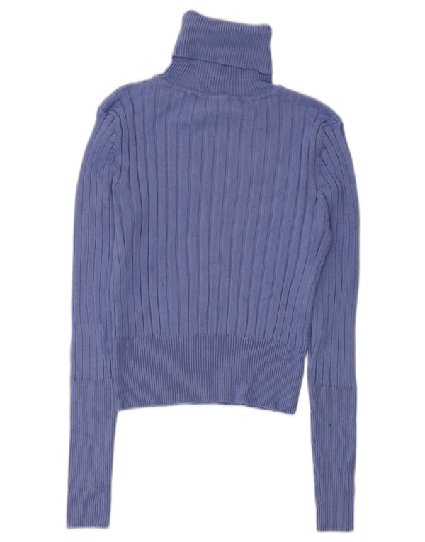 Sweter damski Zara z okrągłym dekoltem UK 12, średni fiolet