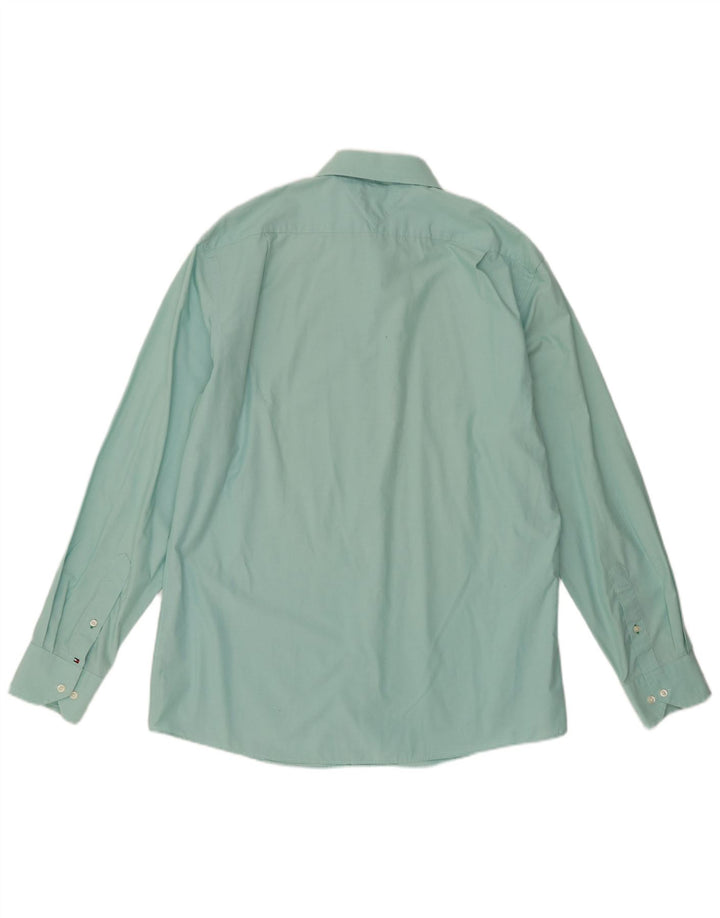 Koszula męska Tommy Hilfiger rozmiar 16 1/2, duża, zielona bawełna