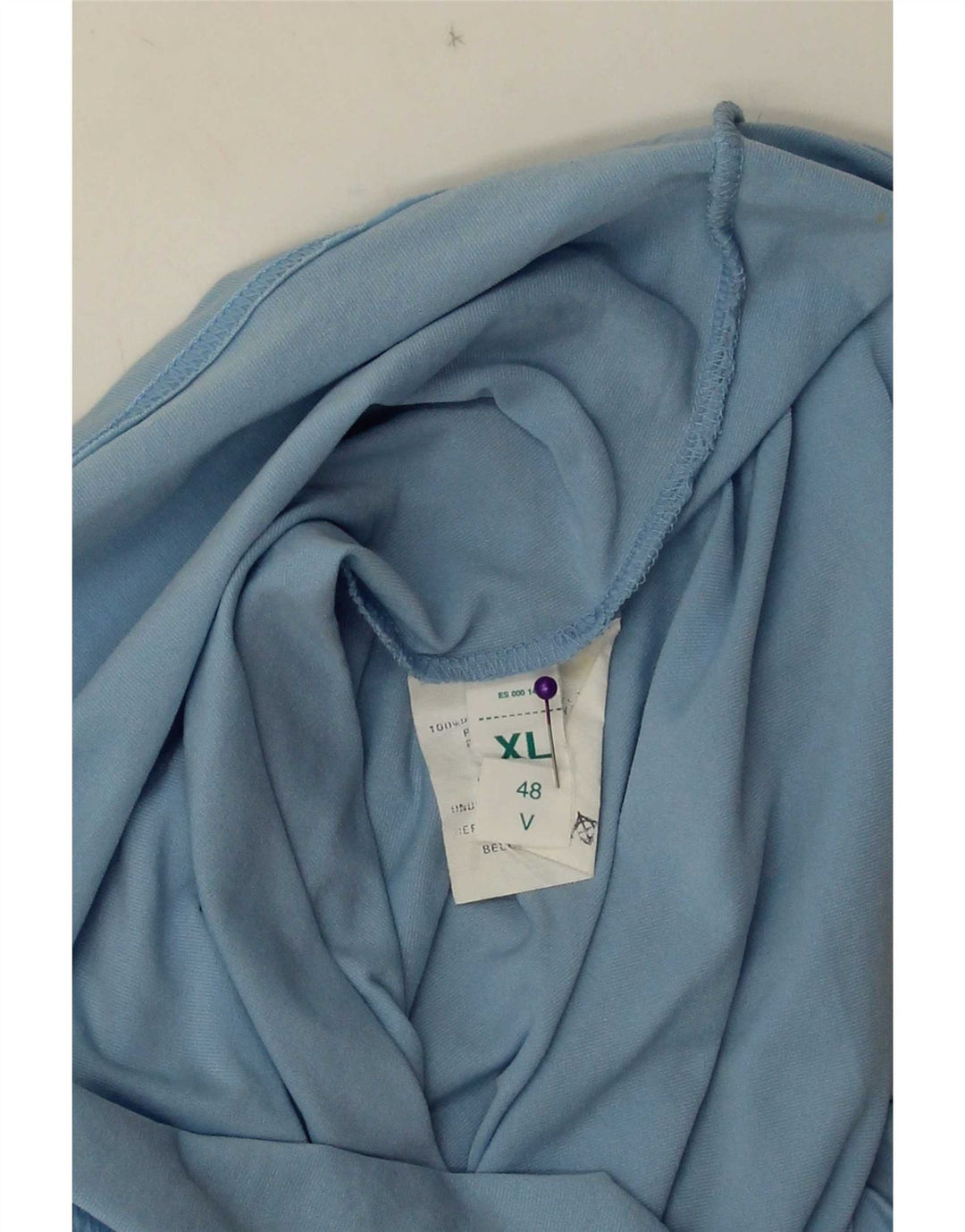 Damski top Sergio Tacchini z długim rękawem IT 48 XL Niebieski poliamid
