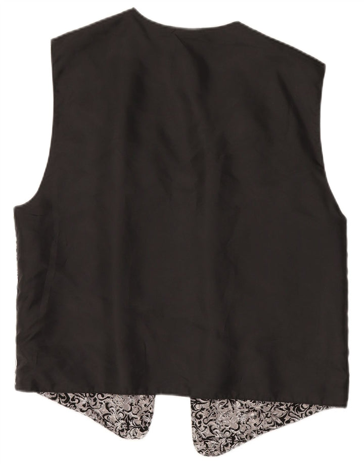 Kamizelka damska Vintage UK 18 XL Wielobarwny patchworkowy poliester