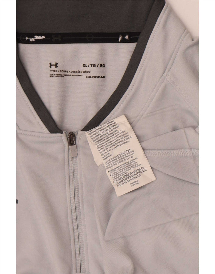 Męski dres Under Armour Cold Gear, bluza XL, szary, blok kolorów