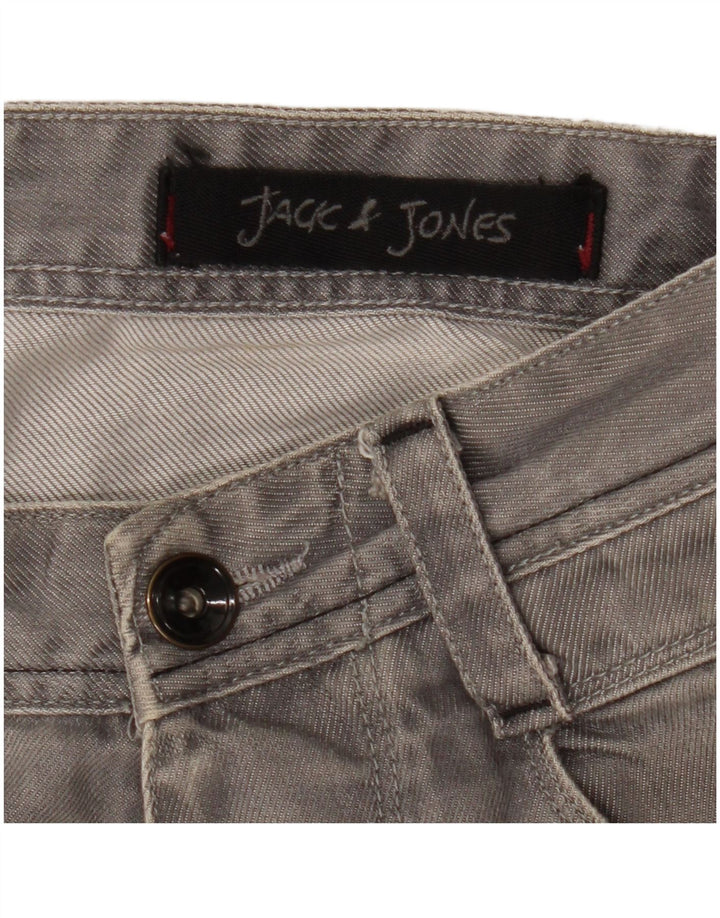 Męskie proste dżinsy Jack & Jones W33 L29 szare