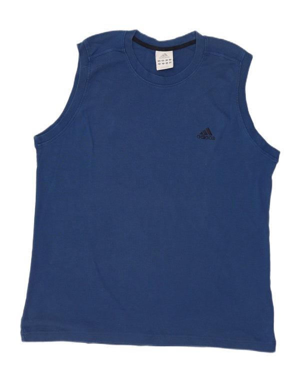 Adidas Męska Kamizelka Top UK 46/48 XL Niebieski