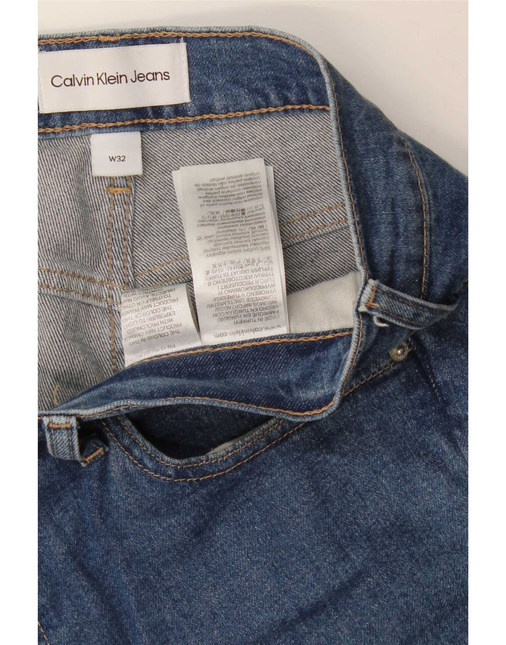 Męskie jeansy Calvin Klein W32 L25 Niebieskie bawełniane