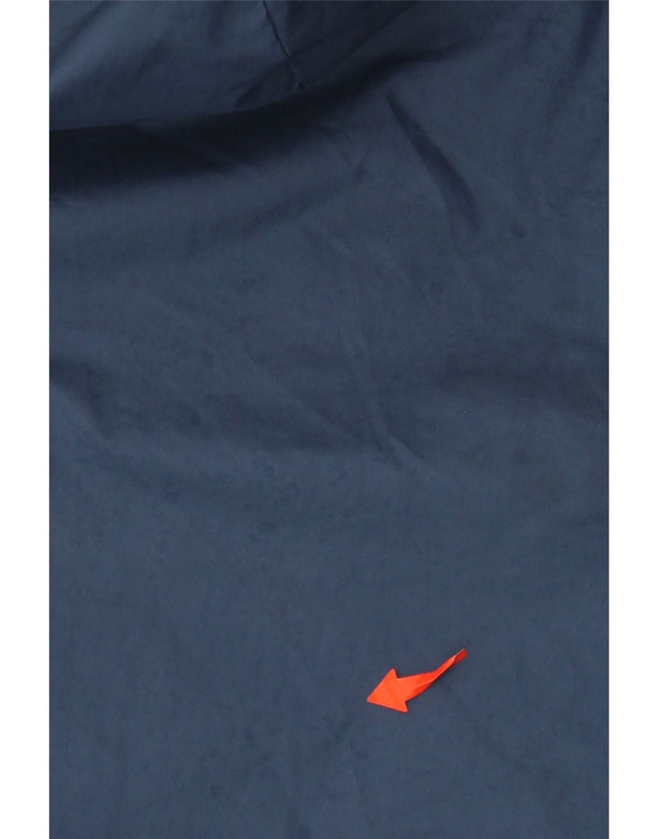 Chłopięca ocieplana kurtka z kapturem THE NORTH FACE na 11-12 lat, duża, granatowa