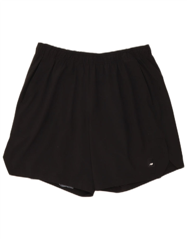 Męskie spodenki sportowe New Balance, duże, czarne