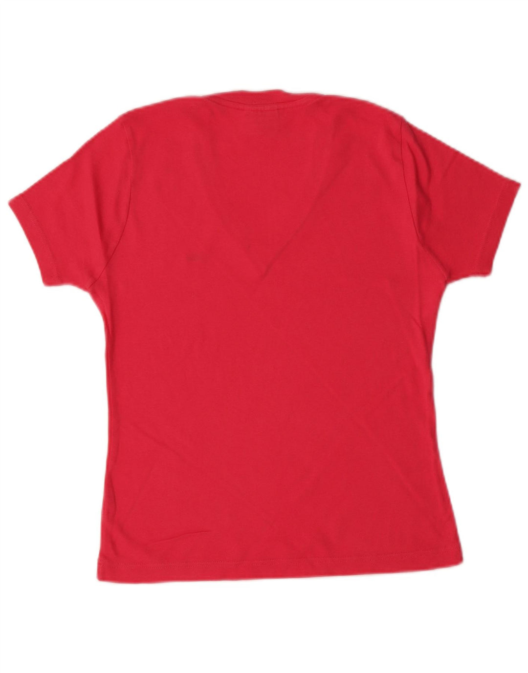 T-shirt damski LACOSTE, rozmiar 42, duży, różowy, bawełniany