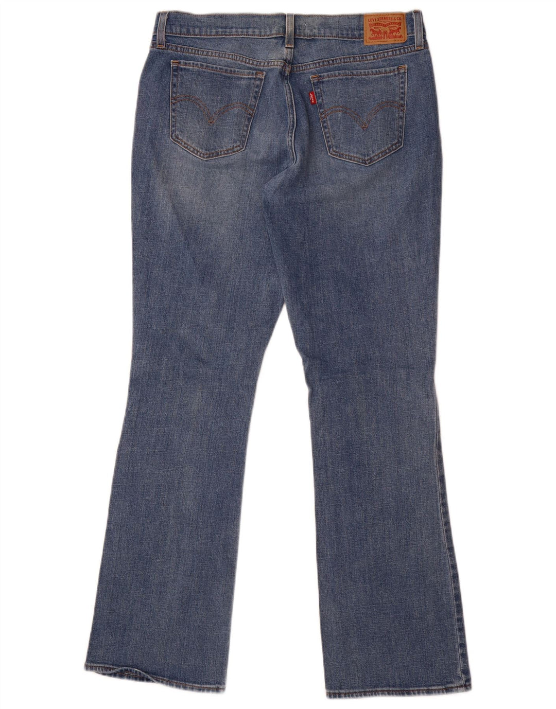 LEVI'S Womens 415 Bootcut Jeans W30 L32 Blue Cotton