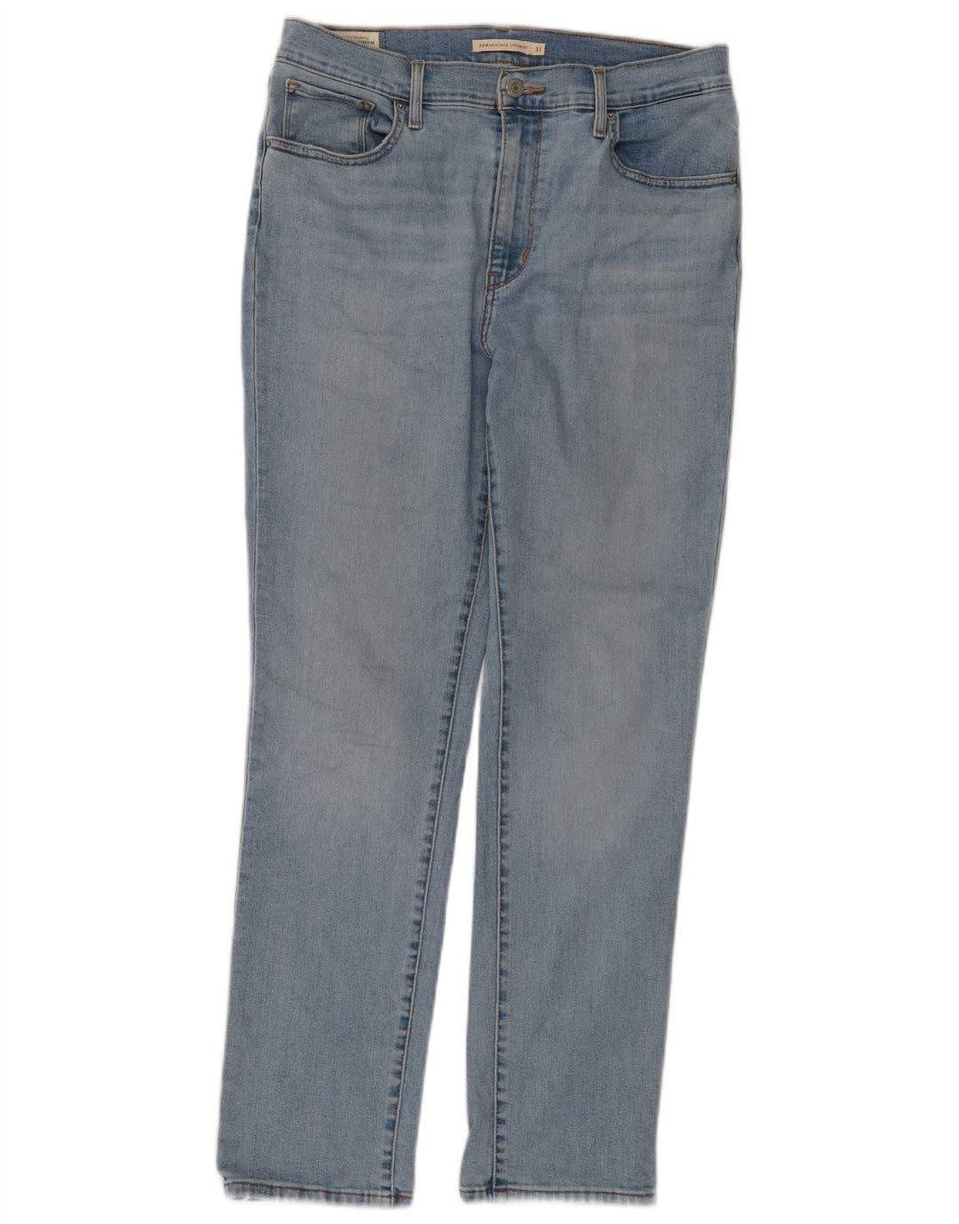 Damskie jeansy LEVI'S 724 z wysokim stanem i wysokim stanem W31 L30 Niebieska bawełna