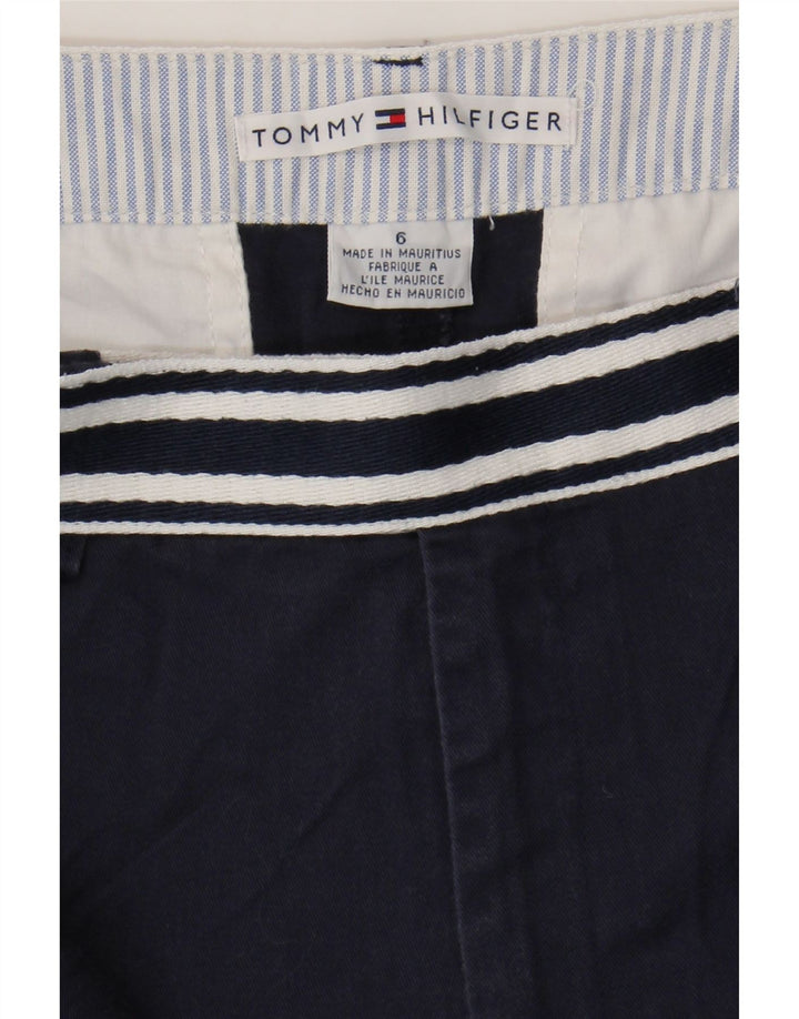 Damskie spodenki chino TOMMY HILFIGER US 6 Medium W30 granatowe