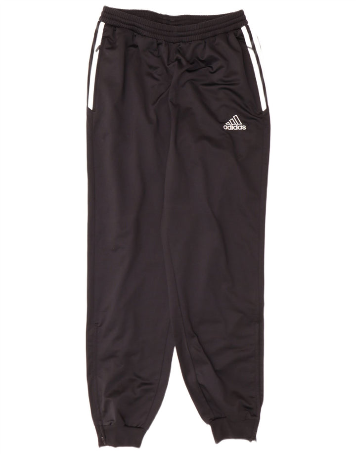 Adidas Męskie spodnie dresowe Joggers UK 42/44 Duży czarny poliester