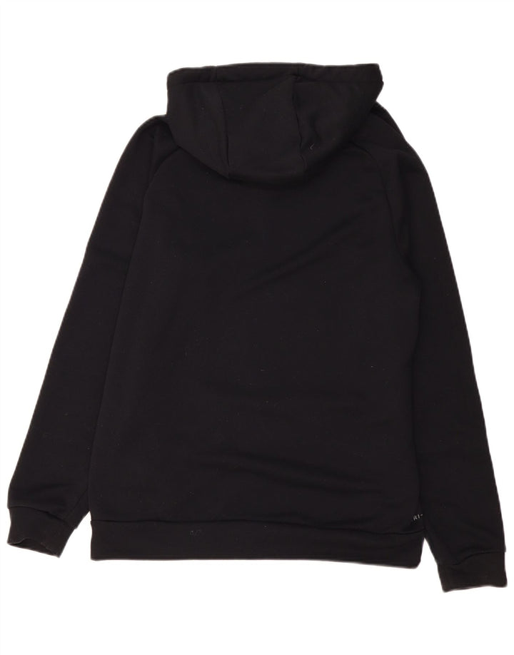 Męski sweter z kapturem Nike Dri Fit Graphic, średni czarny poliester