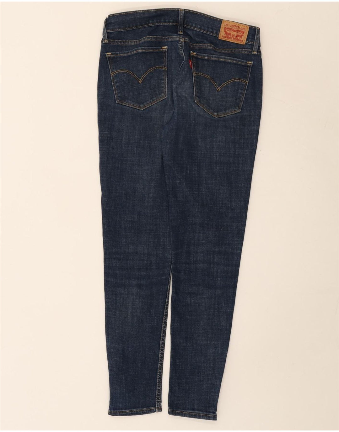 Damskie jeansy Levi's 710 Super Skinny W28 L26 Granatowe