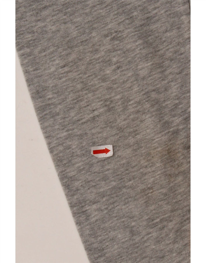 Chłopięcy sweter z kapturem FILA z grafiką 13-14 lat, szara bawełna