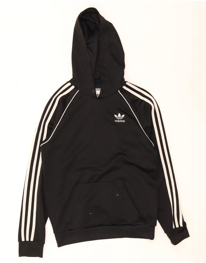 Adidas Męska bluza z kapturem XS Czarny poliester