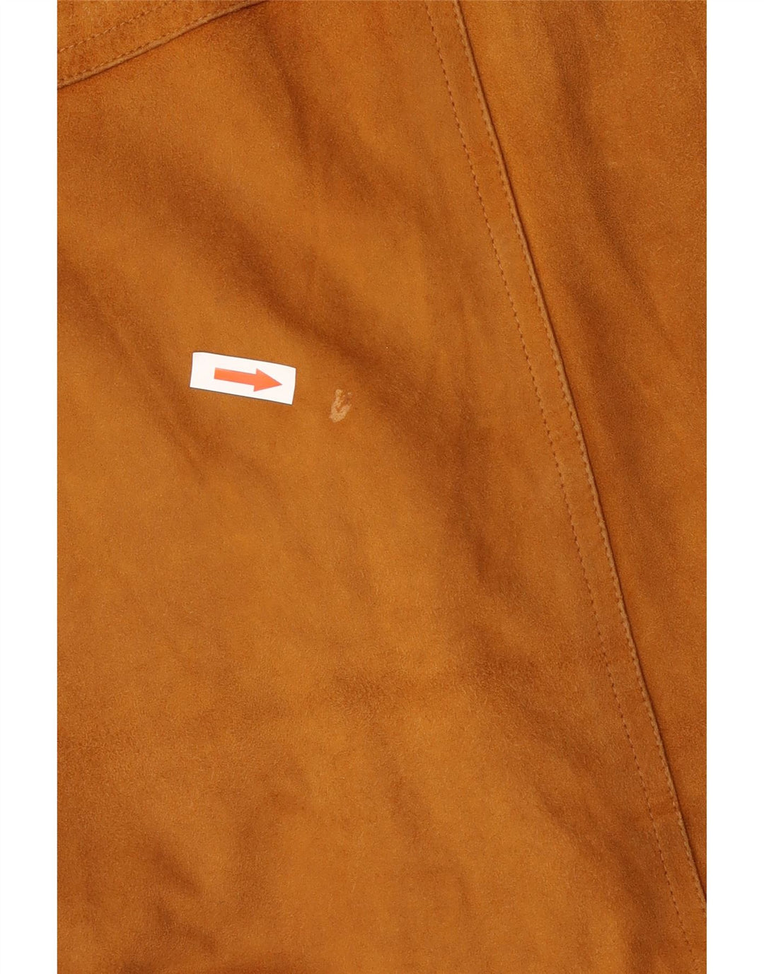 Męska zamszowa kurtka bomber VINTAGE UK 42 XL w kolorze beżowym