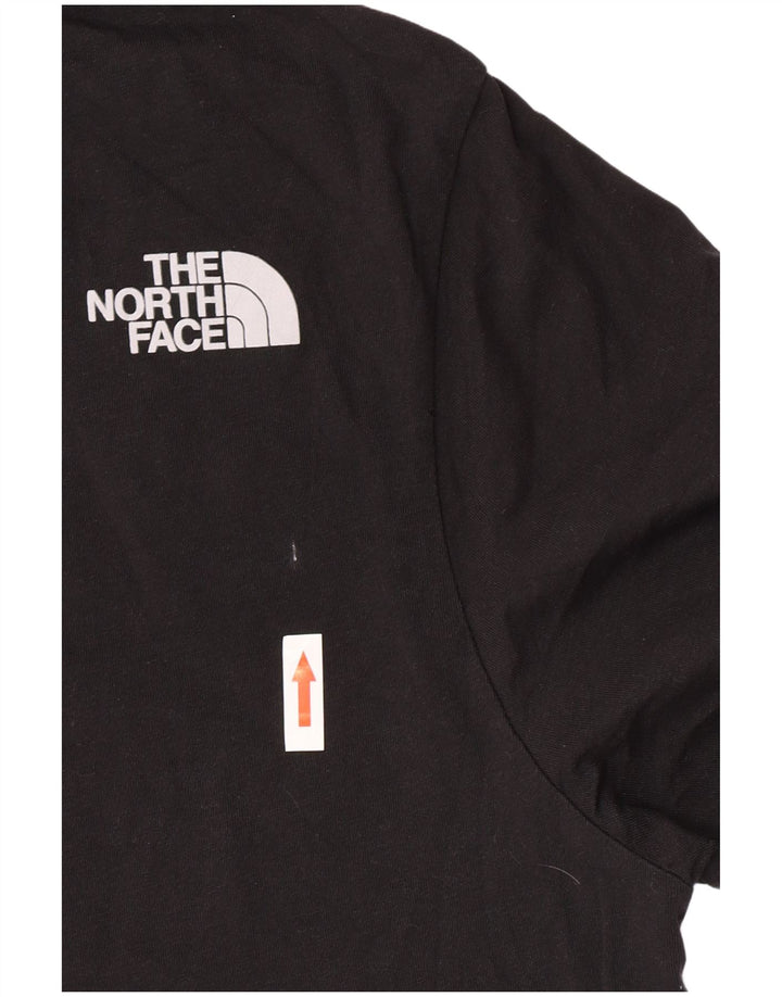T-shirt męski The North Face, mały, czarny, bawełniany