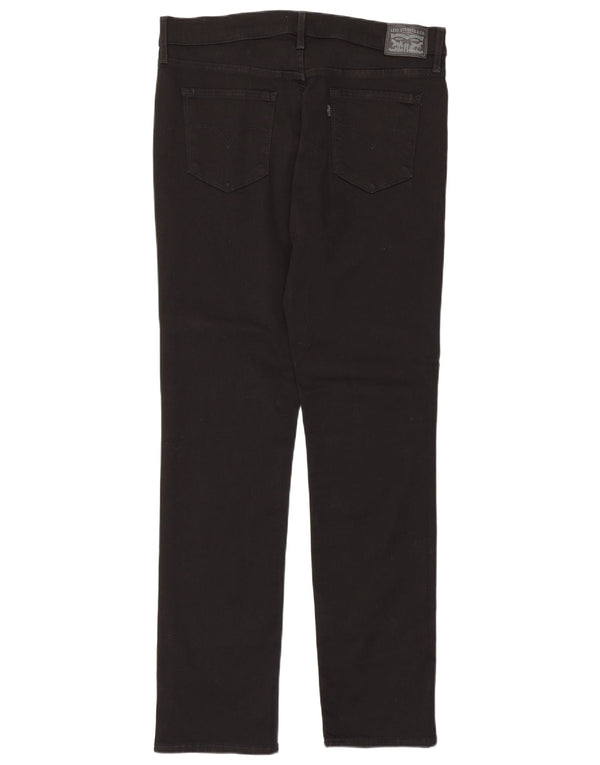 Damskie jeansy Levi's 312 Shaping W32 L32 Czarna bawełna