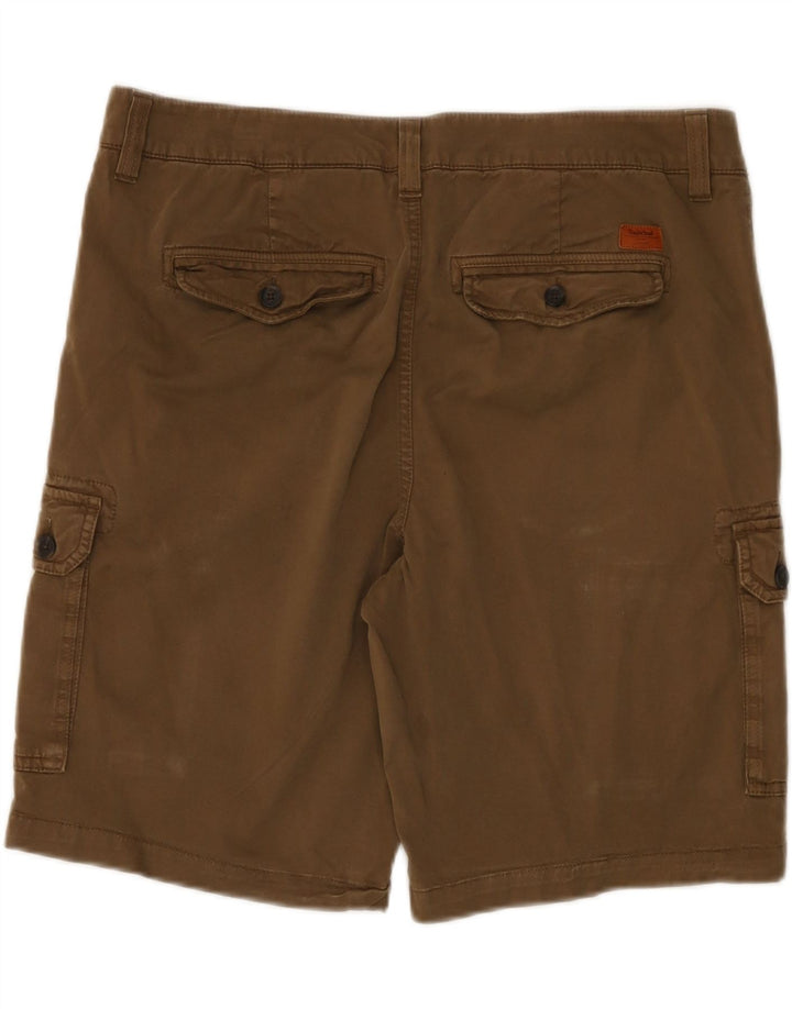 Męskie spodenki cargo Timberland W36, duże, brązowe, bawełniane