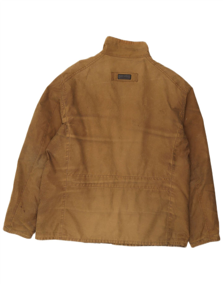Męska kurtka Barbour z woskowanej bawełny UK 40, duża, brązowa bawełna