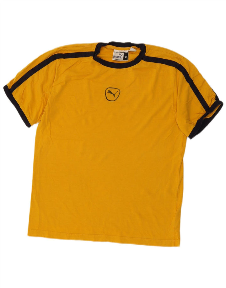 T-shirt męski Puma Top, średni żółty
