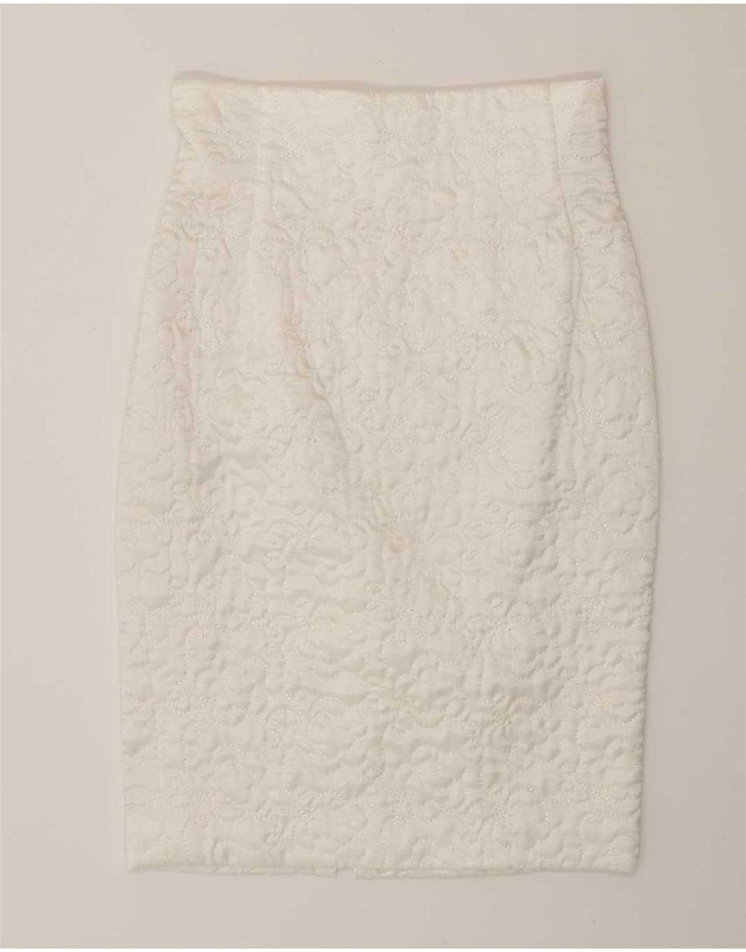 Dwuczęściowy zestaw spódnic damskich w stylu vintage IT 44 Medium W28 Biała wiskoza