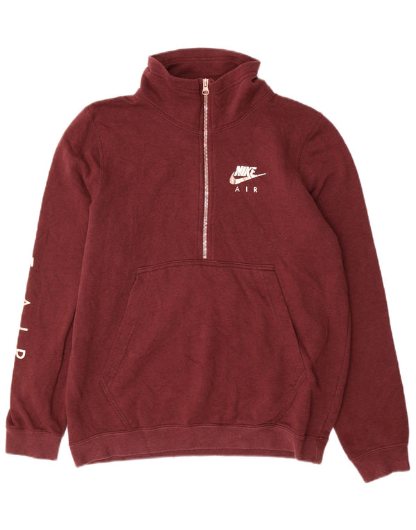 Damska bluza dresowa Nike Oversize Graphic UK 10 Small Burgund