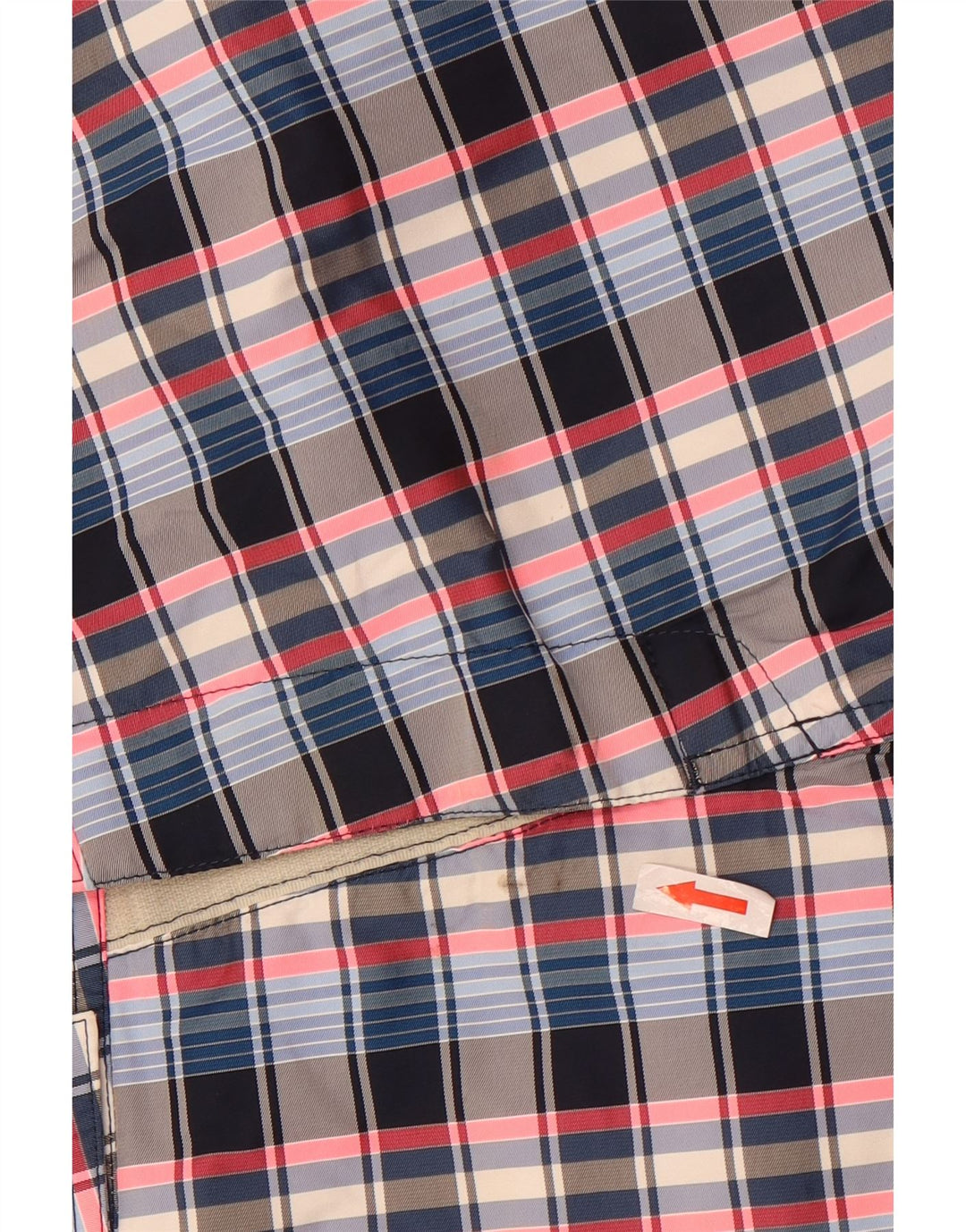 Męskie spodenki kąpielowe Sundek w dużą wielobarwną kratkę