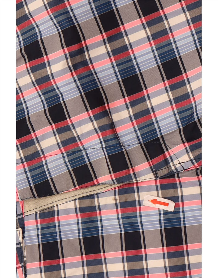 Męskie spodenki kąpielowe Sundek w dużą wielobarwną kratkę