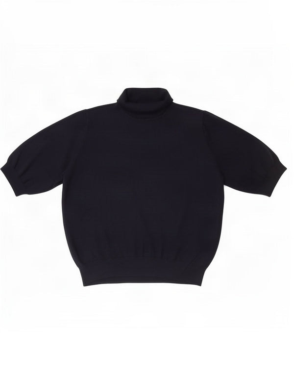 Marks & Spencer Damski sweter z golfem, UK 18 XL, granatowy