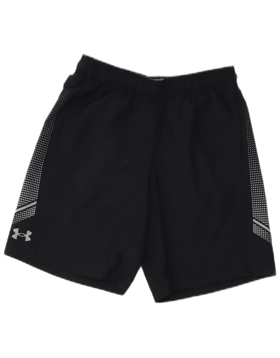 Chłopięce spodenki sportowe Under Armour na 11-12 lat, duże, czarne, poliestrowe