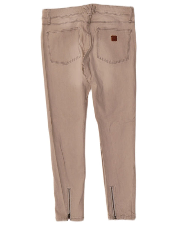 Damskie jeansy obcisłe ROXY W27 L27 Szara bawełna