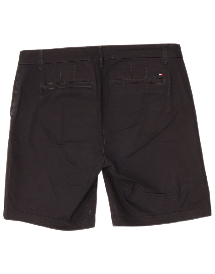 Damskie spodenki Chino Tommy Hilfiger US 8 Medium W32, czarna bawełna