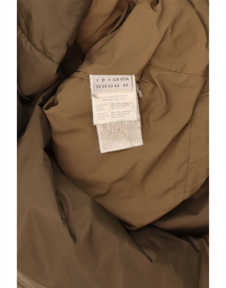 Męska ocieplana kurtka z kapturem Belfe UK 44 2XL Khaki, poliamid
